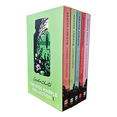 #ad The Miss Marple by Agatha Christie: 1 5 Books Box Set Fiction Paperback $39.99
