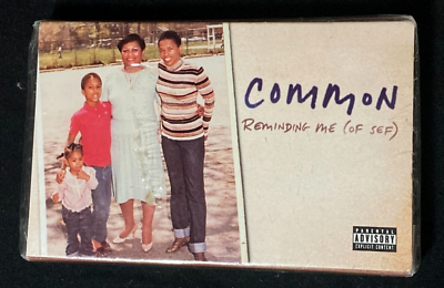 #ad COMMON quot;Reminding Mequot; of Self OUT OF PRINT SEALED MAXI CASSETTE TAPE 1997 RAP $9.98