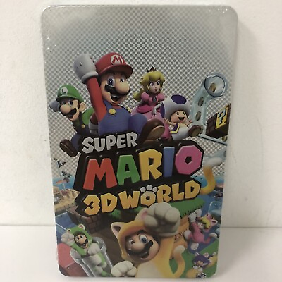 #ad Switch SUPER MARIO 3D WORLD Bowser#x27;s Fury STEELBOOK Case Only *NO GAME* $24.99