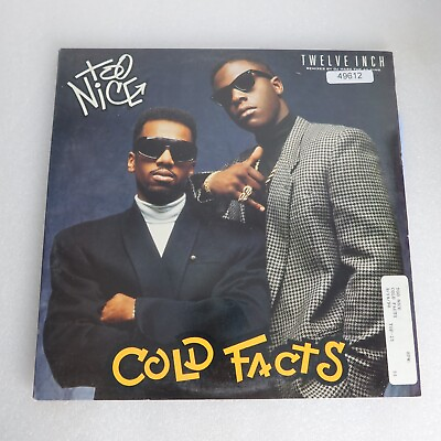 #ad Too Nice Cold Facts SINGLE Vinyl Record Album $4.62