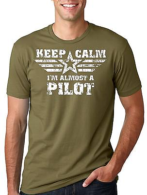 #ad Pilot T shirt future Pilot almost a pilot Flight School Pilot Tee $12.89