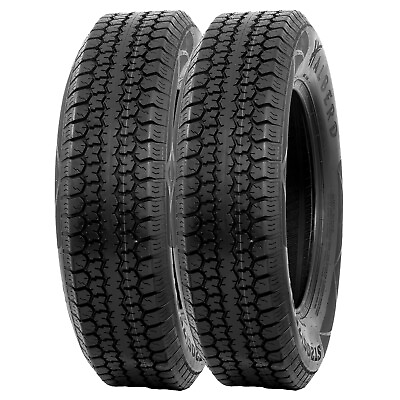 #ad Set Of 2 ST205 75D15 Bias Trailer Tires 6Ply 205 75 15 Eco Friendly Replacement $119.99