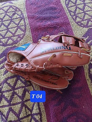‼️DAMAGE please see photos‼️ Spalding Baseball Glove pro catch web Model 42 083 $3.99