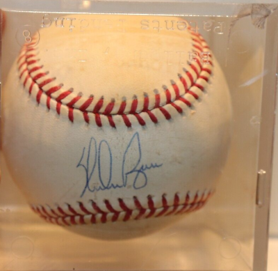 #ad Nolan Ryan Autographed Rawlings Official AL Baseball $79.99