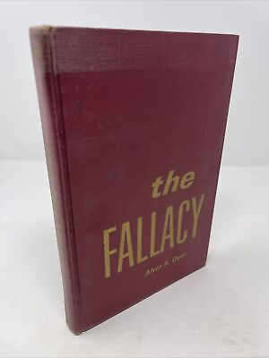 #ad 1964 1st Edition The Fallacy By Alvin R. Dyer Latter day SaintVintage 3b28 $22.95