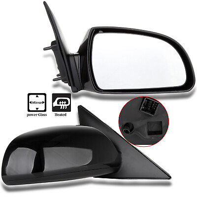 #ad Drivers Side View Power Heated Mirror For 06 10 Hyundai Sonata LH Wholesale $44.75