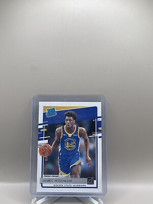 #ad 2020 Donruss Rated Rookies Press Proof Silver 349 James Wiseman #226 Rookie RC $2.99
