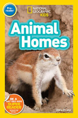 #ad National Geographic Kids Readers: Animal Homes Pre reader Paperback GOOD $4.19
