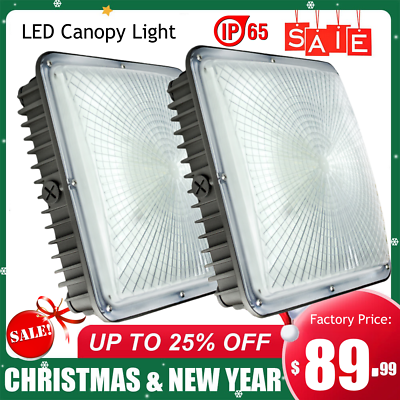 #ad 70W LED Canopy Light 300W Equiv 7800LM LED Gas Station Parking Garage Light $87.00