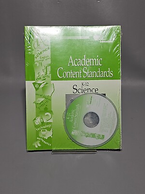#ad Academic Content Standards W CD ROM K 12 Science New Sealed $20.99