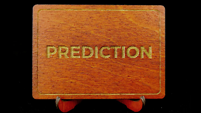 #ad Wooden ESP Prediction Cards by Joker Magic Trick $46.00
