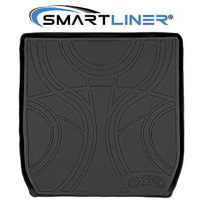 #ad SMARTLINER Custom Fit Cargo Trunk Liner Mat Black 2008 2017 Traverse Enclave $89.99