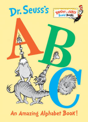 #ad Dr. Seuss#x27;s ABC: An Amazing Alphabet Book Board book By Seuss Dr. GOOD $3.59