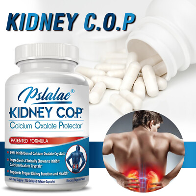 #ad Kidney COP Capsules Calcium Oxalate Protector Uric Acid Cleaner Detoxify $10.22