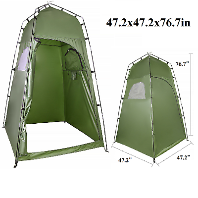 #ad Portable Outdoor Instant Pop Up Tent Privacy Camping Shower Toilet Changing Room $23.98
