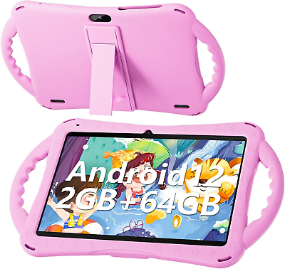 #ad Kids Tablet 8 Inch 10 Inch 32GB 64GB ROM with Parental Control Dual Camera Games $69.00