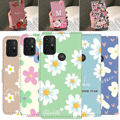 #ad Personalised Case Flip Leather Cover For Motorola Moto G Stylus G Power G Play $12.79