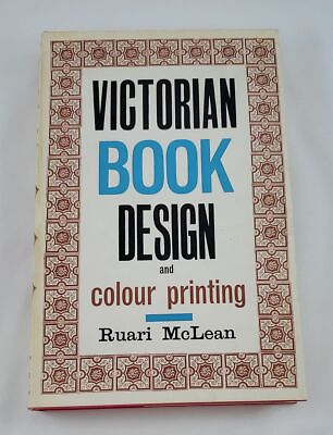 #ad Victorian book design amp; colour printing.; Mclean; First; Art $17.00