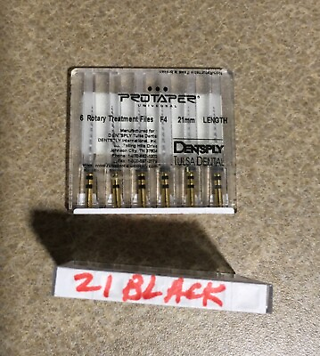 #ad Protaper Universal F4 21mm Black $15.00