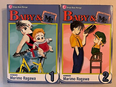 #ad Baby amp; Me 1 2 Manga 👶🏼 Drama English Tokyopop Shojo Beat $27.99