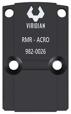 #ad Viridian 9820026 fits RFX45 RMR Mounting Adapter acro platform Black $24.95