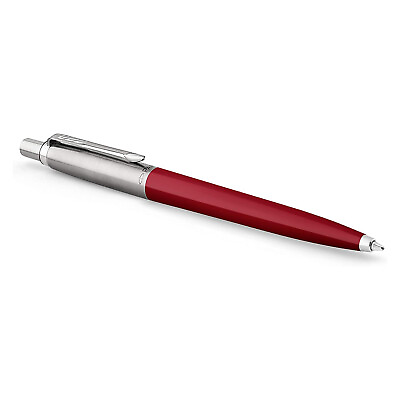 #ad Parker Jotter Ballpoint Pen Red Finish Medium Point Black Ink 1 Count $7.95