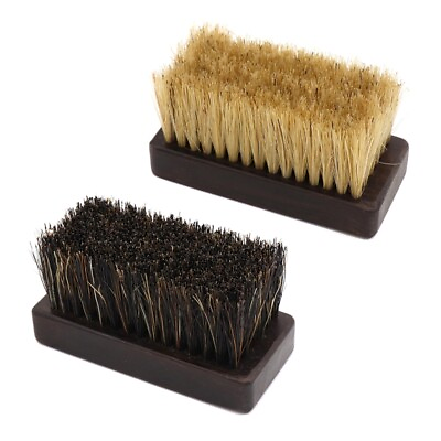 #ad Portable Brush Pocket Beard Brush Natural Boar Bristle Brush for Walnut $12.83