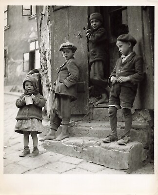 #ad Europe War Orphans 1951 Press Photos Homeless Children News Story 8x10 *P78a $16.58