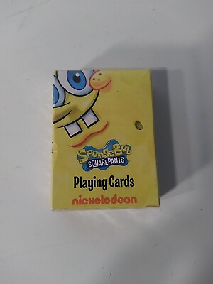 #ad #ad Nickelodeon Spongebob Squarepants Mini Playing Cards Bicycle 2010 Sealed 2.5in. $8.99