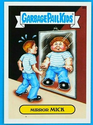 #ad 2015 Garbage Pail Kids Mirror MICK Series 1 GPK Vintage Sticker Card Topps 9b $2.99