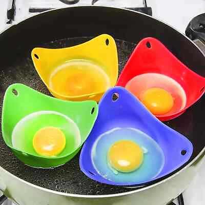 #ad Silicone Egg Cooker Microwave Oven Air Fryer Egg Boiling Mold Cup $19.99