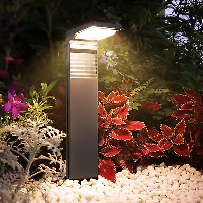 #ad Solar Pathway Lights 8 Pack with Warm White and Cool White Mode Modern Solar... $177.49