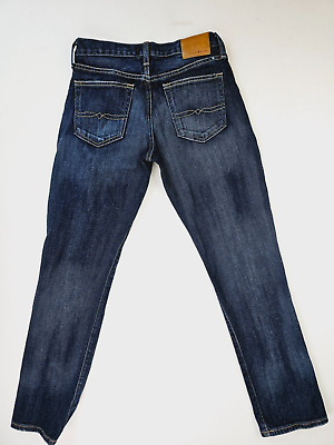 #ad Lucky Brand Size 29X30 Men#x27;s 121 Heritage Slim Blue Denim Logo Tag Jeans $29.99