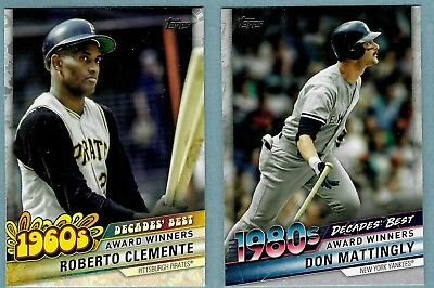#ad 2020 Topps Update Series DECADES BEST Insert Complete Your Set You Pick $2.88