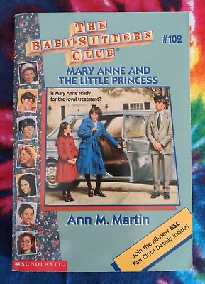 #ad Mary Anne and the Little Princess #102 BABY SITTERS CLUB Ann M. Martin 1996 $10.00