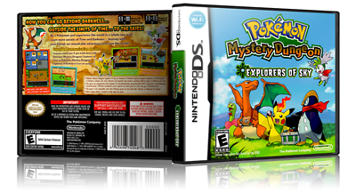 #ad Pokemon Mystery Dungeon Explorers of the Sky Nintendo DS Cover W EU STYLE Case $11.99