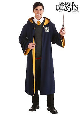 #ad US Harry Potter Hogwarts Hufflepuff Magical Licensed Halloween Costume Outfit $79.99