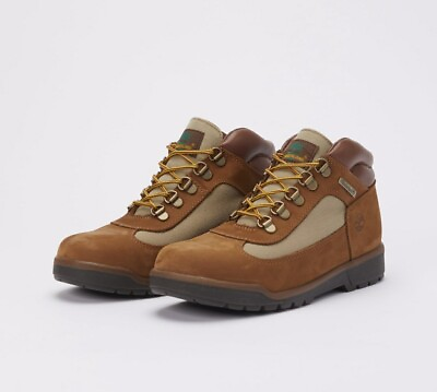 #ad Timberland Field Boots Big Kids Premium Leather Nubuck Tan Style:TB040929210 New $89.97