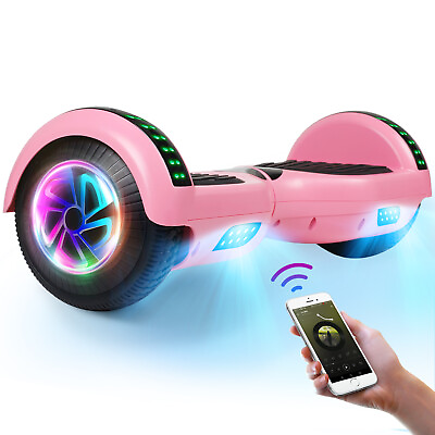 #ad 6.5quot; Bluetooth Hoverboard Adult Electric Self Balancing Scooter no Bag for kids $59.99