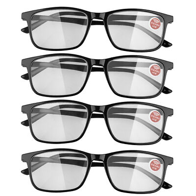 #ad NEW Anti UV Reading Glasses 4 Pairs Blue Light Blocking Reader Women Men US $9.41