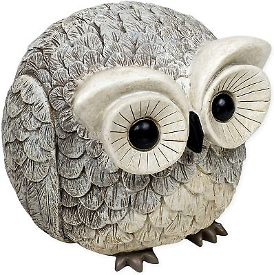 #ad Sculpted Indoor amp; Outdoor Owl Figurine 6.75 inches tall $25.92