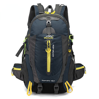 #ad Waterproof Climbing Backpack 40L Outdoor Sports Bag Travel Backpack Camping $72.01