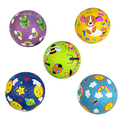 #ad Fun Express 8quot; Patterned Playground Balls 6 Pc $39.99