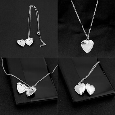 #ad Love Steel Necklace Chains Fashion Clavicle Fashion Pendant Stainless Jewelry D $2.00