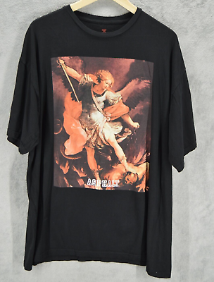 #ad Asphalt Mens T Shirt 2XL Black Michael Archangel Guido Reni Short Sleeve $14.99