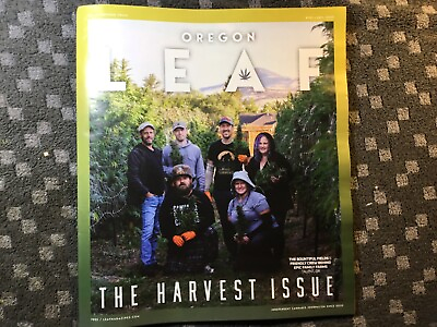 #ad Oregon Leaf Magazine. Nov 2022. Oregon Marijuana Magazine. $2.99