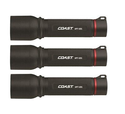 #ad 3 Coast HP7 XDL 240 lm Black LED Aluminum Flashlight AAA Batteries Included 1 pk $108.99