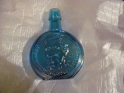 #ad President mini Flask Wheaton Nuline William Henry Harrison Carnival glass $12.75