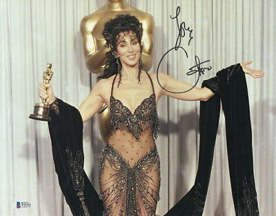 #ad HOT SEXY CHER SIGNED 11X14 PHOTO MUSIC GREAT AUTHENTIC AUTOGRAPH BECKETT COA B $495.00