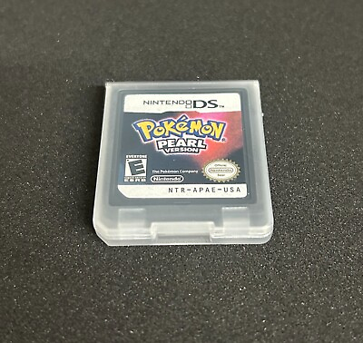 #ad Pokemon Pearl Version for Nintendo DS NDS 3DS US Game Card 2007 Tested VG US $29.99